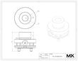 Maxx-ER (Erowa) D72 08617 Master Gauging Pin print