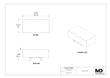 Maxx-ER Electrodo (D/C) soporte Aluminio en blanco de 4"