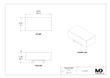 Maxx-ER Electrodo (D/C) soporte Acero inoxidable en blanco de 4"