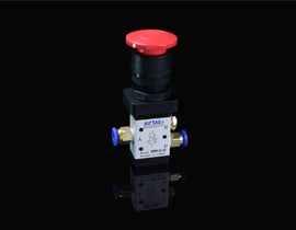Interruptor de aire mecánico activado por botón Airtac Serie M3