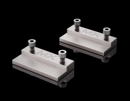 MaxxMacro (D/C) MXRuler 23926 WEDM Patte de support étagée de 60 mm (ensemble de 2 pièces)