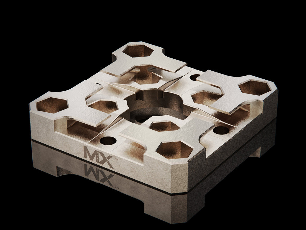 Maxxmacro 70mm Stainless Cast Macro Pallet Plated