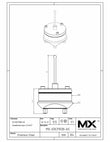 Maxx-ER (Erowa) Probe 8638 Spring Loaded Centering Sensor 6MM Tip print