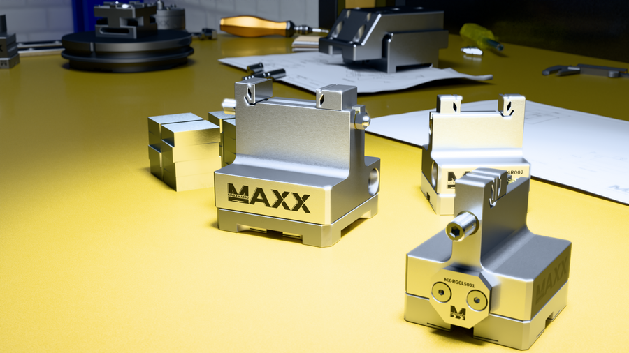 MaxxMacro SuperVises: Sujeción de precisión para electroerosión por hilo