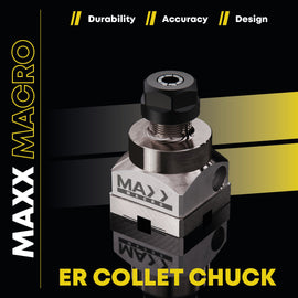 MaxxMacro® (System 3R) Precision ER Collet Chucks