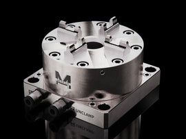 Maxx-ER (Erowa) 035519 100 P Stainless Pneumatic Chuck With Mounting Plate 102x102mm 2