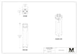 Maxx-ER (Erowa) 50 Aluminum Manual QuickChuck Vertical Extension 10" 5