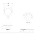 MaxxMacro Drawbar Plastic Locking Ring Clip SSP07082E