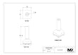 MaxxMacro 70 Stainless Control Rod Master Checking Pin
