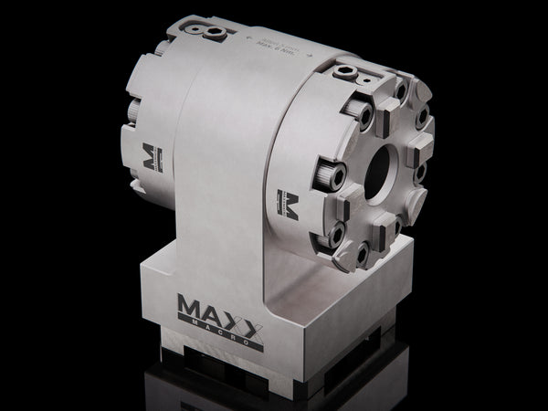 MaxxMacro 54 Portabrocas manual doble Adaptador de 90 grados A prueba de herrumbre WEDM