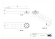 MaxxMacro 54 Manual Chuck Horizontal Extension 10"