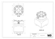 MaxxMacro (System 3R) 54 Manual Chuck Vertical Extension 100mm 5