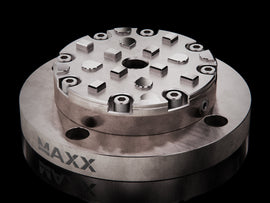 MaxxMagnum Manuelles Spannfutter Low Profile 68024V Tisch