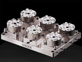 MaxxMacro (System 3R) 70 Multi 6 Pneumatic Chuck 6001030 System 2