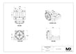 MaxxMacro 70 Neumático perfil bajo mandril con adaptador RSM horizontal