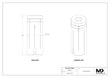 MaxxMacro Expandable Dowel 901 20mm MXRefix Mandrel