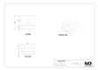 MaxxMacro (System 3R) 23922 Stepped Support Tab MXRuler (3Ruler) Accessory WEDM (Set of 2) 5