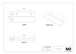MaxxMacro (System 3R) 23926 Stepped 60mm Support Tab MXRuler (3Ruler) Accessory WEDM (Set of 2) 5