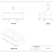 Maxx-ER Electrodo soporte Aluminio Ranurado U25x4"