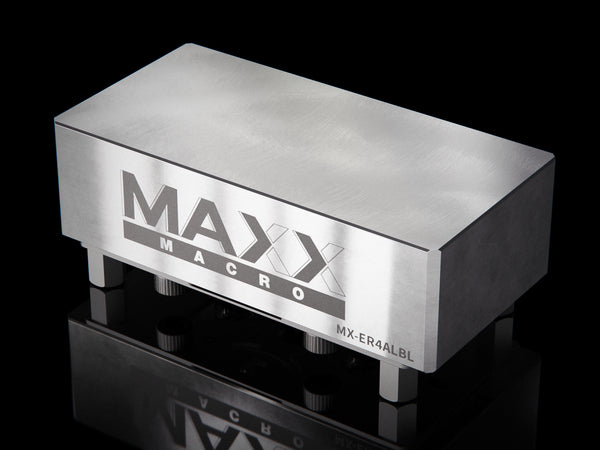 Maxx-ER Elektrodenhalter blank Aluminium 4"