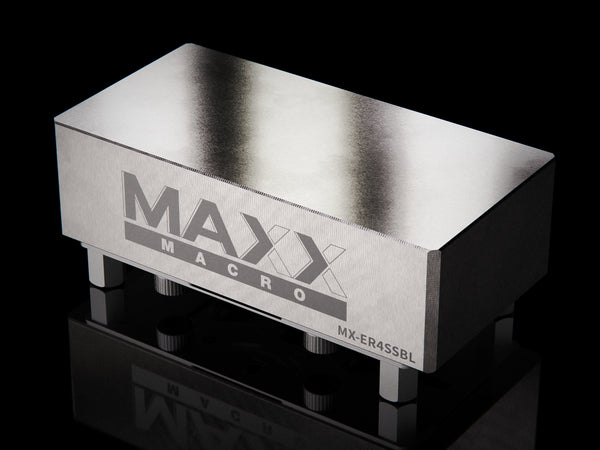 Maxx-ER Elektrodenhalter blank Edelstahl 4"