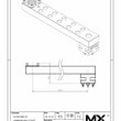 Maxx-ER (Erowa) 50 Aluminum Manual QuickChuck Horizontal Extension 12" 5