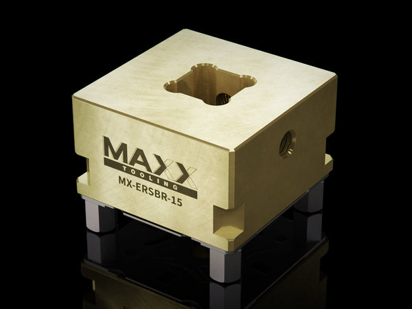 Maxx-ER Brass Square Pocket Electrode Holder S15