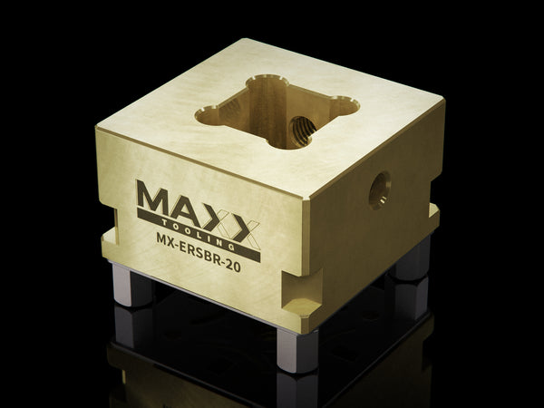 Maxx-ER Brass Square Pocket Electrode Holder S20