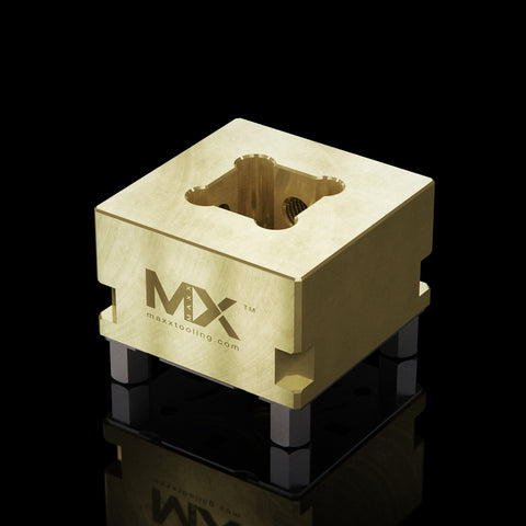 Maxx-ER पीतल स्क्वायर पॉकेट इलेक्ट्रोड धारक S20
