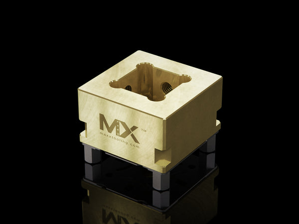Maxx-ER पीतल स्क्वायर पॉकेट इलेक्ट्रोड धारक S25