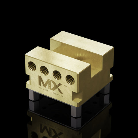 Maxx-ER ब्रास इलेक्ट्रोड होल्डर स्लॉटेड यूनीहोल्डर U15