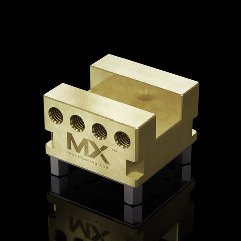 Maxx-ER ब्रास इलेक्ट्रोड होल्डर स्लॉटेड यूनीहोल्डर U20