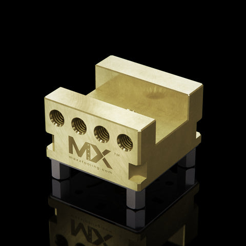 Maxx-ER Electrodo de latón soporte Uniholder ranurado U25