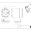 MaxxMacro 54 Twin Manual Chuck 90-Grad-Adapter, rostfrei WEDM