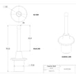 MaxxTooling Stationary Probe Replacement Tip 8mm