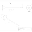 MaxxTooling Stationäre Sonde Ersatzspitze 3mm x 150mm