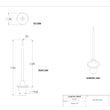 Punta de repuesto de sonda estacionaria MaxxTooling de 3 mm x 150 mm