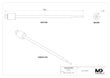 MaxxTooling Spring Loaded Probe Tip 3mm x 150mm