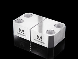 MaxxVise Aluminum Self Centering Vise Spare Part Soft Jaw 39x46x21mm (Set of 2) 1
