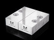 MaxxVise Aluminum Self Centering Vise Spare Part Soft Jaw 39x80x21mm (Set of 2) 1