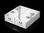 MaxxVise Aluminum Self Centering Vise Spare Part Soft Jaw 39x80x21mm (Set of 2) 1