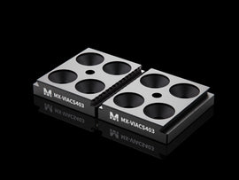 MaxxVise Stainless Self Centering Vise Spare Part Low Profile Jaw 46mm (Set of 2) 1