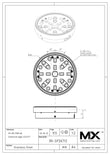 MaxxMagnum Pneumatisches Low-Profile-Spannfutter 26712