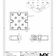 MaxxMacro (System 3R) 70MM Flat Electrode Holder Pallet Spacer print