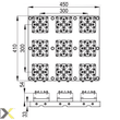 Maxx-ER (Erowa) 35519 Pneumatic 9 Chuck CNC System D100 print