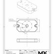 MaxxMacro (System 3R) 3R-A26488 Chuck Adapter Plate print