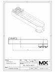 MaxxMacro (System 3R) 10" inch Horizontal Chuck Extension print