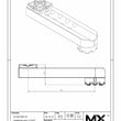 MaxxMacro (System 3R) 10" inch Horizontal Chuck Extension print