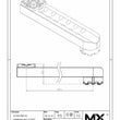 MaxxMacro (System 3R) 12" inch Horizontal Chuck Extension print