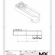 MaxxMacro (System 3R) 6.5 inch Horizontal Chuck Extension print